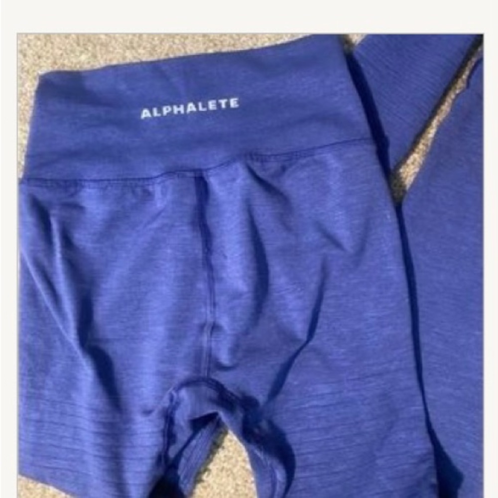 Purple Alphalete Leggings